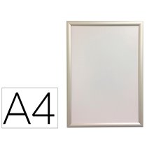 Marco Porta Anuncios Q-Connect Din A4 Marco De Aluminio 24X32,7X1,2 Cm