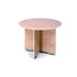 Mesa De Reunion Rocada Meeting 3005Ab04 Estructura Madera Gris Aluminio En Aspas Tablero Blanco 100 Cm