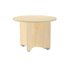 Mesa De Reunion Rocada Meeting 3006Aa01 Estructura Madera Haya En Aspas Tablero Haya 120 Cm Diametro