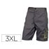 Pantalon De Trabajo Deltaplus Bermuda Cintura Ajustable 5 Bolsillos Color Gris Verde Talla 3Xl
