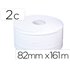 Papel Higienico Jumbo 2 Capas Blanco Mandril De 60 Mm Para Dispensador 325