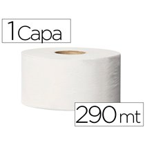Papel Higienico Tork Minijumbo 1 Capa 290 Mt Para Dispensador T2