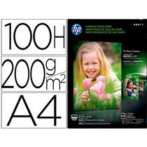 Papel Hp Photo Semi-Glossy Din A4 200G/M2 Paquete De 100 Hojas
