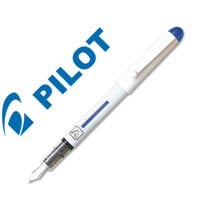 Pluma Pilot V Pen Blanco Desechable Azul Svpn-4Wl
