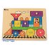 Puzle Andreutoys Madera Tren 10 Piezas