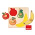 Puzle Diset Frutas 4 Piezas