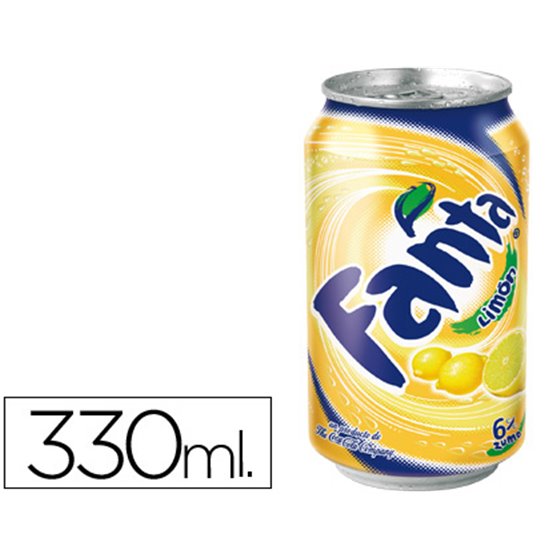 Refresco Fanta Limon Lata 330 Ml