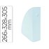 Revistero Exacompta Aquarel Mag-Cube Azul Pastel 266X328X305 Mm