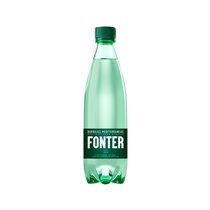 Agua Mineral Natural Con Gas Fonter Botella De 500Ml