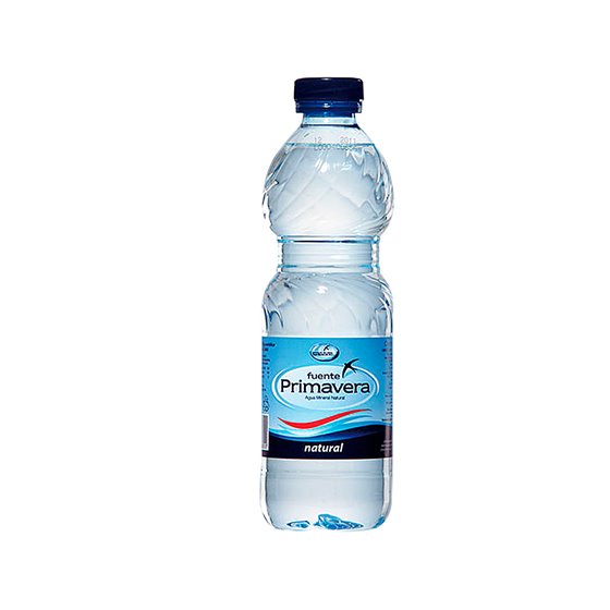 Agua Mineral Natural Fuente Primavera Botella De 330 Ml