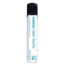 Minas Grafito Para Portaminas INOXCROM 0,7 mm. HB