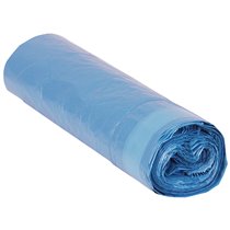 Bolsa Basura Domestica Azul 52X60Cm Galga 70 Rollo De 20 Unidades