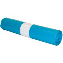Bolsa Basura Industrial Azul 70X90Cm Galga 110 Rollo De 10 Unidades