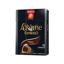 Cafe Marcilla L Arome Espresso Forza Fuerza 9 Caja De 10 Unidades Compatible Con Nespresso