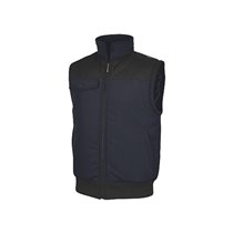 Chaleco Deltaplus Multibolsillos Con Cremallera Y Mangas Desmontables 80% Poliester 20% Algodon Talla