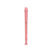 Flauta Hohner 9508 Color Coral Funda Verde Y Transparente