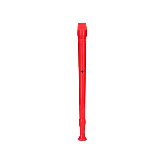Flauta Hohner 9508 Color Roja Funda Verde Y Transparente