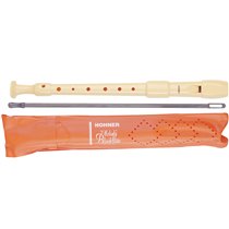 Flauta Hohner 9516 Color Marfil Desmontado Funda Naranja