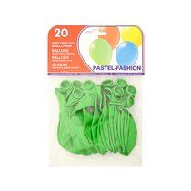 Globo 100% Latex Biodegradable Verde Pistacho Bolsa De 20 Unidades