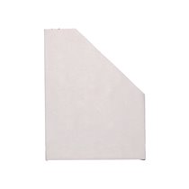 Revistero Liderpapel Ecouse Carton 100% Reciclado Color Blanco 256X100X335 Mm