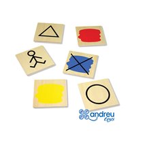Juego Andreutoys Bloques Logicos Atributos 20 Piezas 27X10X5 Cm