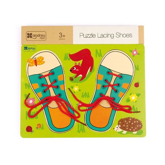 Juego Andreutoys Enhebrar Hilar Y Coser 30X22,5X1,3Cm