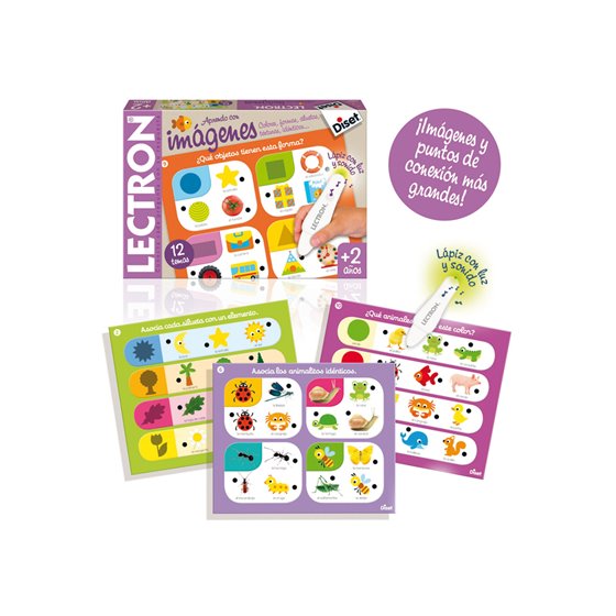 Juego Diset Didactico Lectron Lapiz Aprendo Con Imagenes