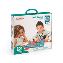 Juego Miniland Primeros Aprendizajes 12 Actividades