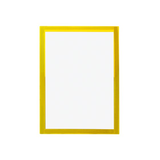 Marco Porta Anuncios Liderpapel Magnetico Din A4 Dorso Adhesivo Removible Color Amarillo