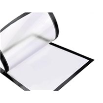 Marco Porta Anuncios Liderpapel Magnetico Din A4 Dorso Adhesivo Removible Color Negro