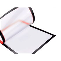 Marco Porta Anuncios Liderpapel Magnetico Din A4 Dorso Adhesivo Removible Color Rojo