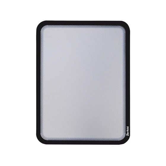 Marco Porta Anuncios Tarifold Magneto Din A4 Con 4 Bandas Magneticas En El Dorso Color Negro Pack De 2 Unidades