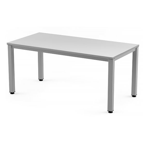 Mesa De Oficina Rocada Executive 200Ad02 Aluminio /Gris 120X60 Cm