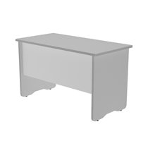 Mesa De Oficina Rocada Work 2000Ab02 Aluminio/Gris 120X60 Cm