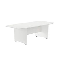 Mesa De Reunion Rocada Meeting 3003Aw04 Estructura Madera Blanco Tablero Madera Blanco 220X100X72 Cm