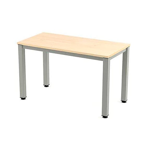 Mesa Oficina Rocada Serie Executive Forma En L Derecha 160X120 Cm Acabado Ad01 Aluminio/Haya