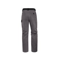 Pantalon De Trabajo Deltaplus Cintura Ajustable 5 Bolsillos Color Gris Verde Talla Xs