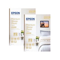 Papel Fotografico Epson Premiun Glossy Photo Satinado Din A4 Promo 2 X 15 Hojas 225 Gr