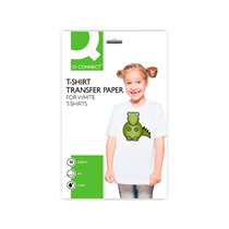 Papel Q-Connect Transferencia Para Tela Kf01430 Din A4 Bolsa De 10 Hojas