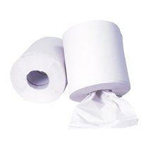 Papel Secamanos 2 Capas 199 Mm X 135 Mt Mandril 70 Mm Diametro 197 Mm
