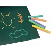 Pizarra Liderpapel Para Tiza Adhesiva Rollo 45X200 Cm Color Negro O Verde