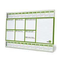 Planning Sobremesa Semanal Liderpapel 40X60 Cm 80 Gr 60 Hojas 2024-2025