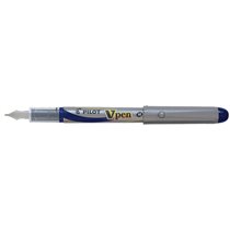 Pluma Pilot V Pen Silver Desechable Azul Svp-4Ml