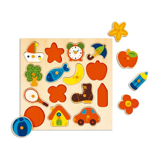 Puzle Diset Siluetas 15 Piezas