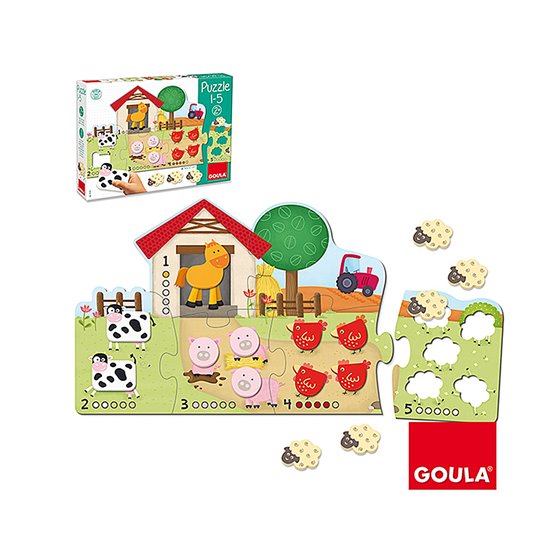 Puzle Goula 1-5 21 Piezas