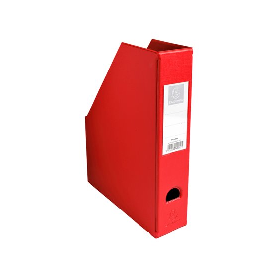 Revistero Exacompta Pvc Lomo 70 Mm Color Rojo 230X310X70 Mm