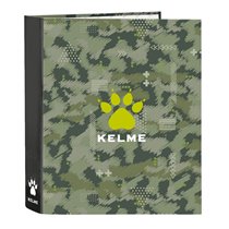 Carpeta Folio 4 Anillas 35Mm Lomo Ancho Kelme "Travel"27 x 33 x 6 cm.