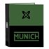 Carpeta Folio 4 Anillas 35Mm Lomo Ancho Munich "Caviar"27 x 33 x 6 cm.