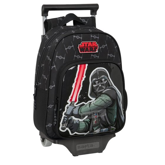 Mochila Con Carro 705 Star Wars "The Fighter"27 x 33 x 10 cm.