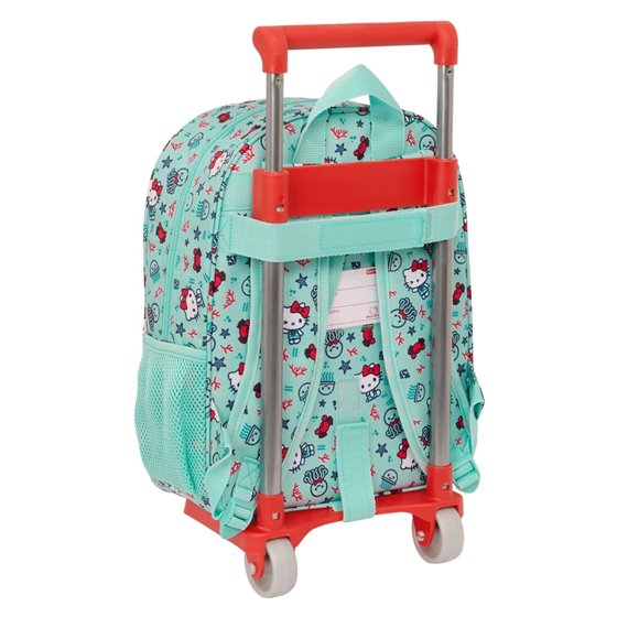 Mochila Mochila Con Carro 705 Hello Kitty "Sea Lovers"26 x 34 x 11 cm.